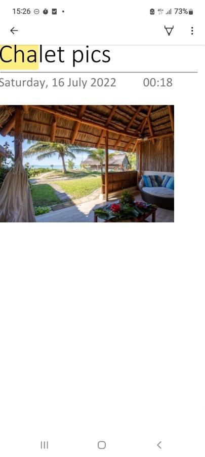 Casa Cabana Beach Vilanculos Kültér fotó
